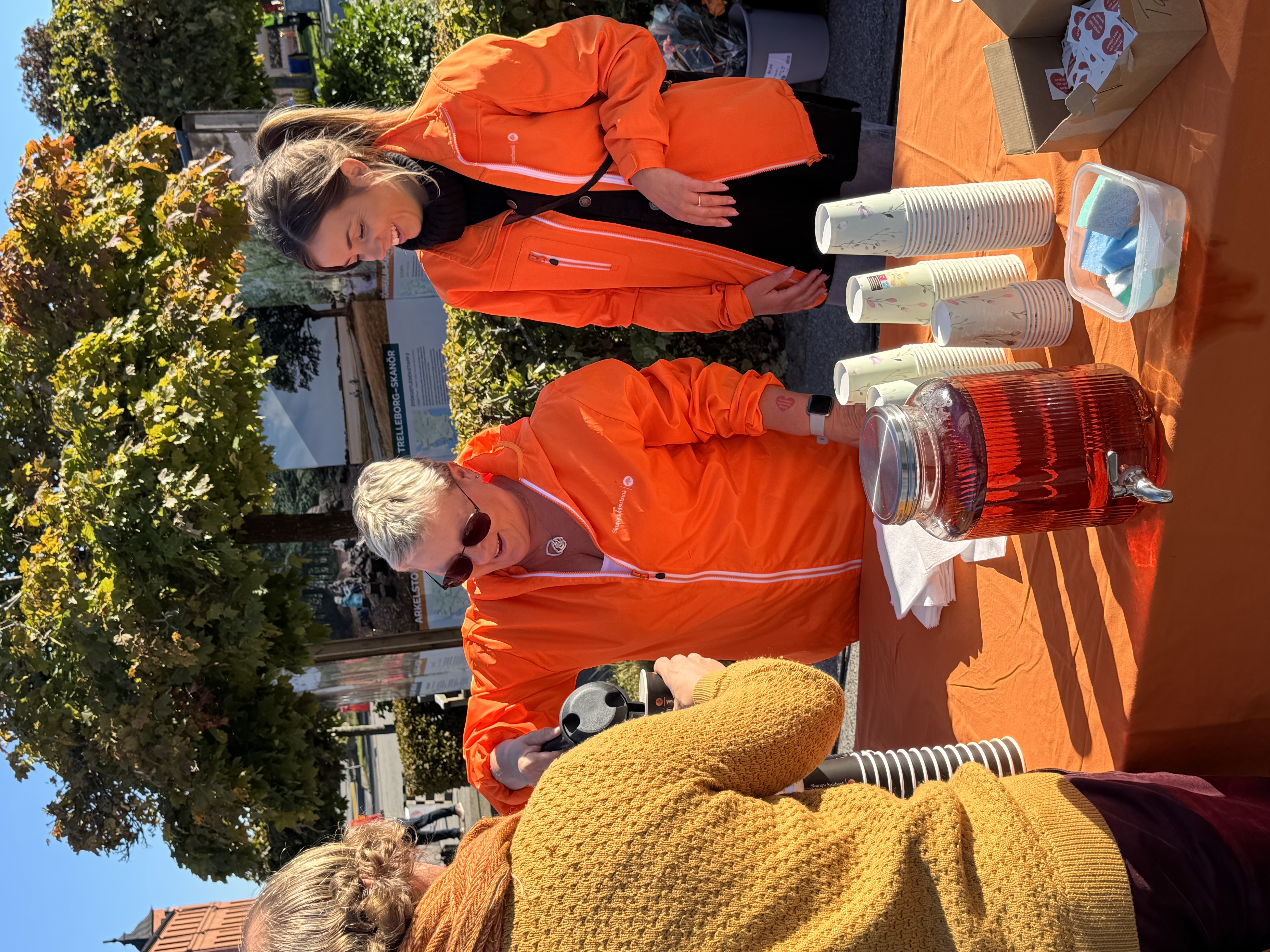 Susanne bjuder på kaffe
